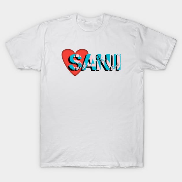 Sanji T-Shirt by Menu.D